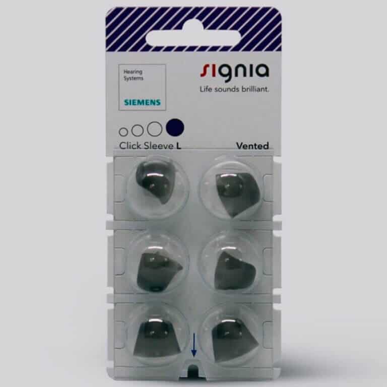Signia Click Sleeve 2.0 Vented Dome, pack of 60 pcs (10 x 6 pcs)