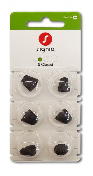 Signia EarTip Sleeve 3.0 closed dome, pack of 60pcs (10 x 6pcs)