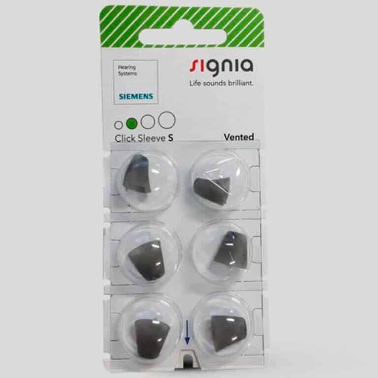 Signia Click Sleeve 2.0 Vented Dome, pack of 60 pcs (10 x 6 pcs)