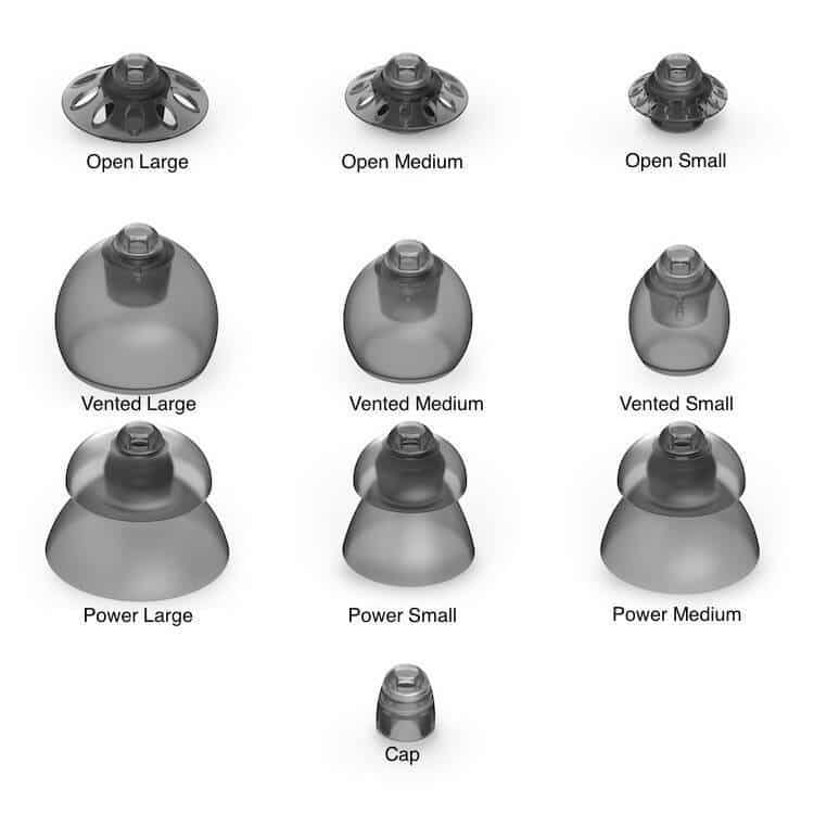 Phonak 4.0 Cap Dome, pack of 100 pcs (10 x 10 pcs)